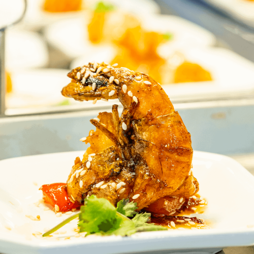 lobster in sauce