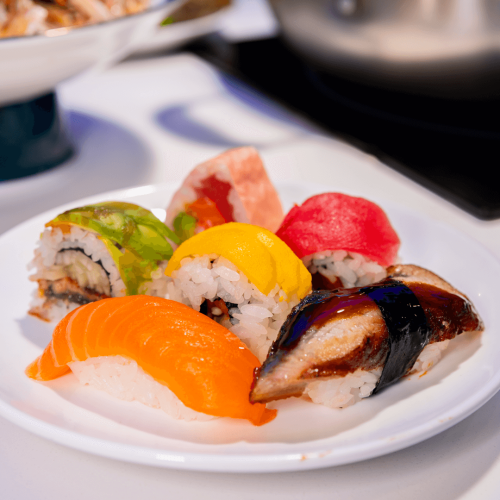rainbow sushi
